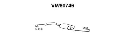 Амортизатор (VENEPORTE: VW80746)