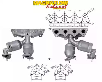 Катализатор (MAGNAFLOW: 60202)