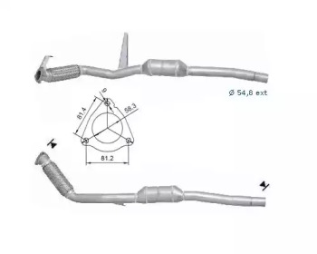 Катализатор (MAGNAFLOW: 60213D)