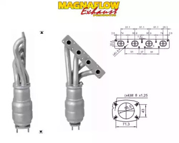 Катализатор (MAGNAFLOW: 60602)