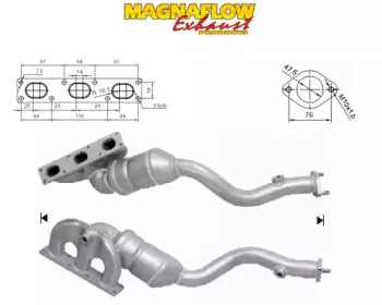 Катализатор (MAGNAFLOW: 60603)