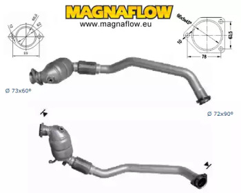 Катализатор (MAGNAFLOW: 60606D)