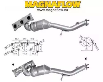 Катализатор (MAGNAFLOW: 60611)