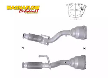 Катализатор (MAGNAFLOW: 60906D)