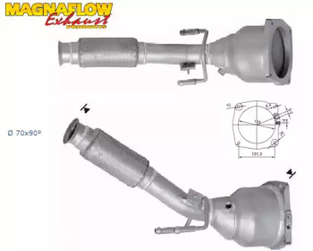 Катализатор (MAGNAFLOW: 60910D)