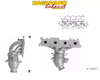 Катализатор (MAGNAFLOW: 60911)