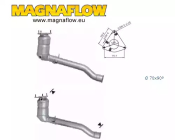 Катализатор (MAGNAFLOW: 60921)