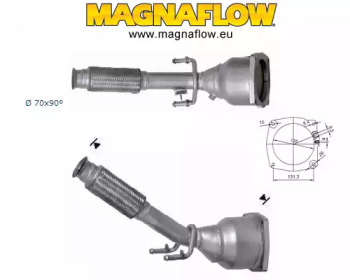 Катализатор (MAGNAFLOW: 60925D)