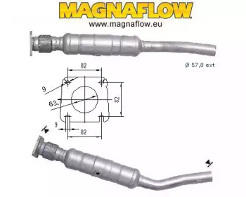 Катализатор (MAGNAFLOW: 61604)