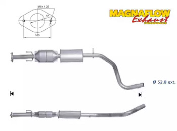 Катализатор (MAGNAFLOW: 61802D)