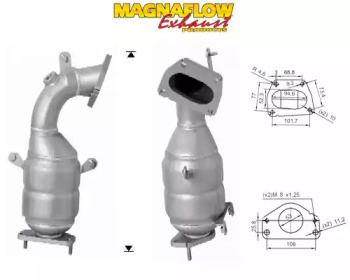 Катализатор (MAGNAFLOW: 61804)