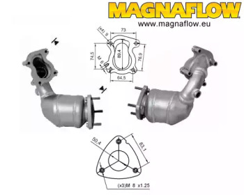 Катализатор (MAGNAFLOW: 61805D)