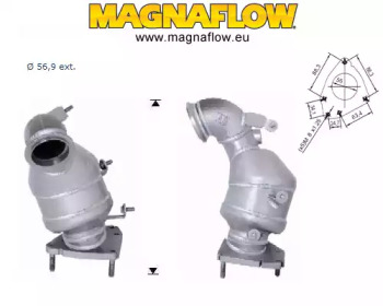 Катализатор (MAGNAFLOW: 61806D)