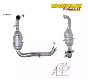 Катализатор (MAGNAFLOW: 62502D)