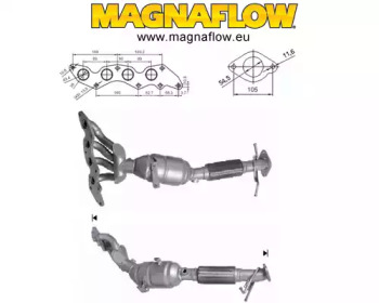 Катализатор (MAGNAFLOW: 62505)