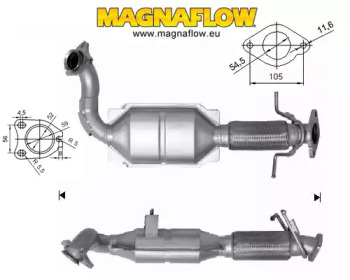 Катализатор (MAGNAFLOW: 62507D)