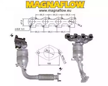 Катализатор (MAGNAFLOW: 62517)