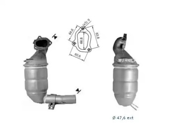 Катализатор (MAGNAFLOW: 62519D)