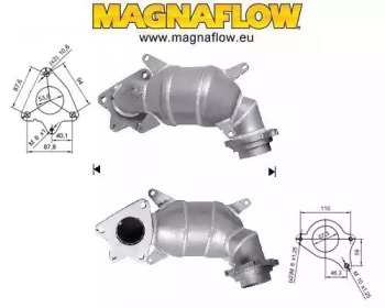 Катализатор (MAGNAFLOW: 63005D)