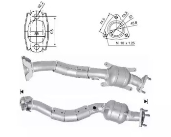 Катализатор (MAGNAFLOW: 63007)