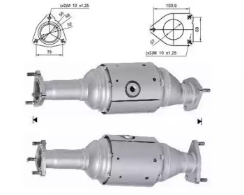 Катализатор (MAGNAFLOW: 63008)