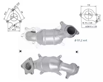 Катализатор (MAGNAFLOW: 63009D)