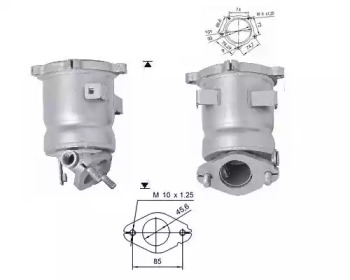 Катализатор (MAGNAFLOW: 63406)