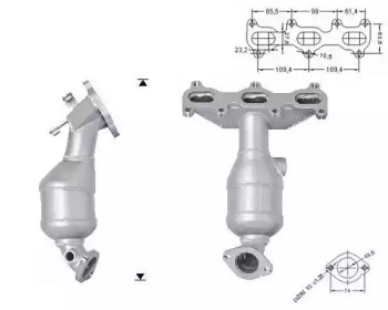 Катализатор (MAGNAFLOW: 63407)