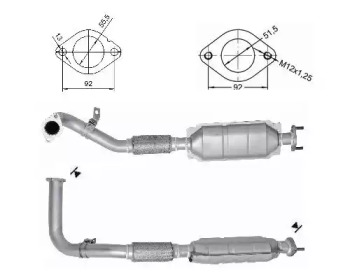 Катализатор (MAGNAFLOW: 63410D)