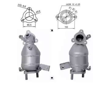 Катализатор (MAGNAFLOW: 64107D)