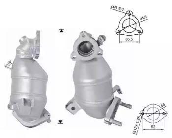 Катализатор (MAGNAFLOW: 64108D)