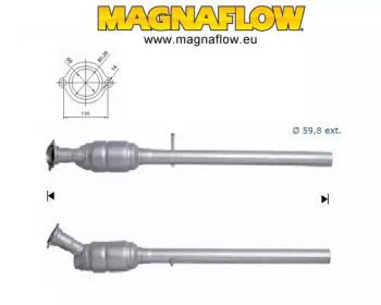 Катализатор (MAGNAFLOW: 65008D)