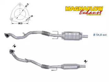 Катализатор (MAGNAFLOW: 65802D)