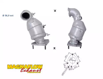 Катализатор (MAGNAFLOW: 65805D)