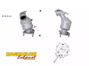 Катализатор (MAGNAFLOW: 65809D)