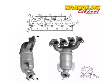 Катализатор (MAGNAFLOW: 65812)