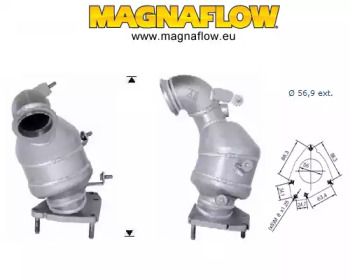 Катализатор (MAGNAFLOW: 65813D)