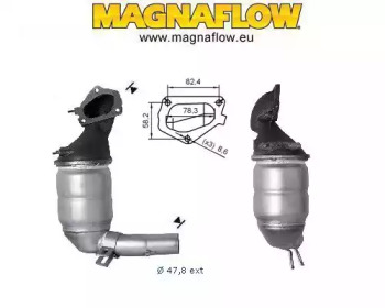 Катализатор (MAGNAFLOW: 65826D)