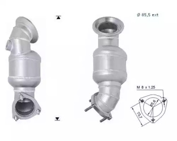 Катализатор (MAGNAFLOW: 65827)