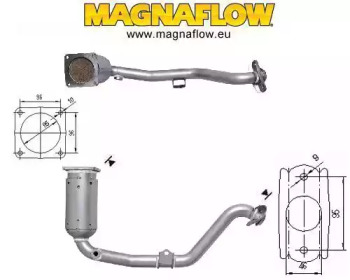 Катализатор (MAGNAFLOW: 66014)