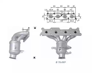 Катализатор (MAGNAFLOW: 66015)