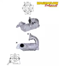 Катализатор (MAGNAFLOW: 66301D)