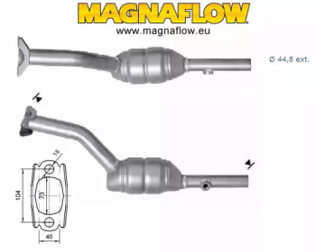 Катализатор (MAGNAFLOW: 66304)