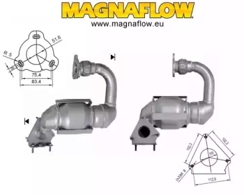 Катализатор (MAGNAFLOW: 66305D)