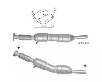 Катализатор (MAGNAFLOW: 66313D)