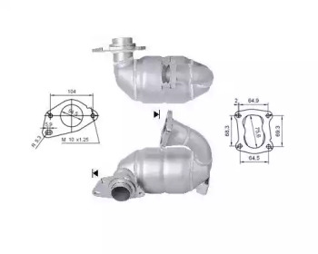 Катализатор (MAGNAFLOW: 66317D)