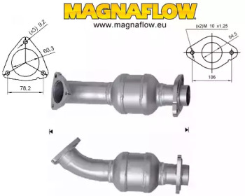 Катализатор (MAGNAFLOW: 67601D)