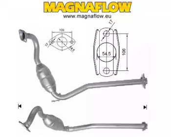 Катализатор (MAGNAFLOW: 67602D)