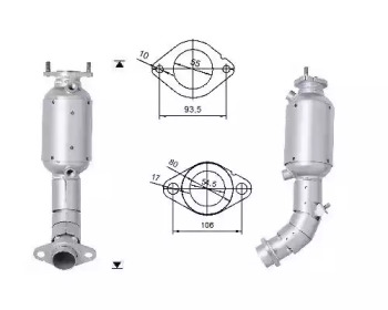 Катализатор (MAGNAFLOW: 67612)