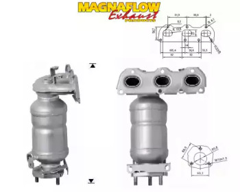 Катализатор (MAGNAFLOW: 68814)